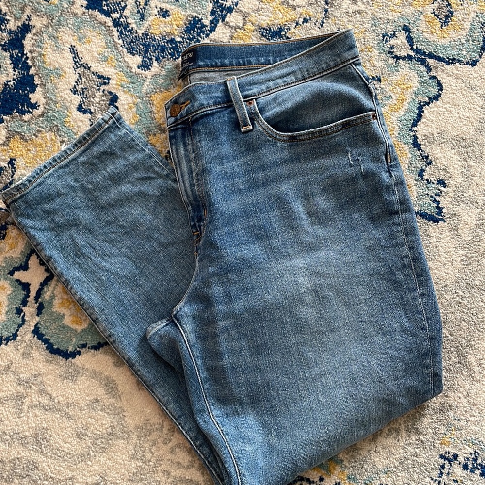 J Crew Factory slim boyfriend jeans